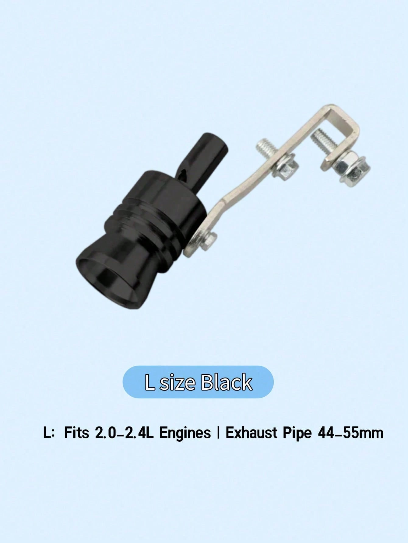 

1Pc Universal Turbo Sound Whistle – the exhaust note refresh tool for car and motorcycle exhaust pipes