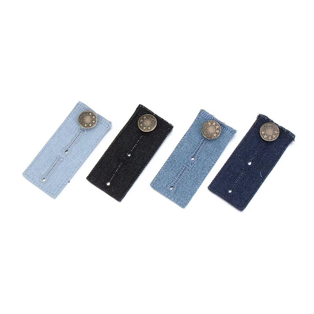 Denim Clothe Waisband Extender Flexible Button Extenders Comfortable Extension Buckle  Unisex