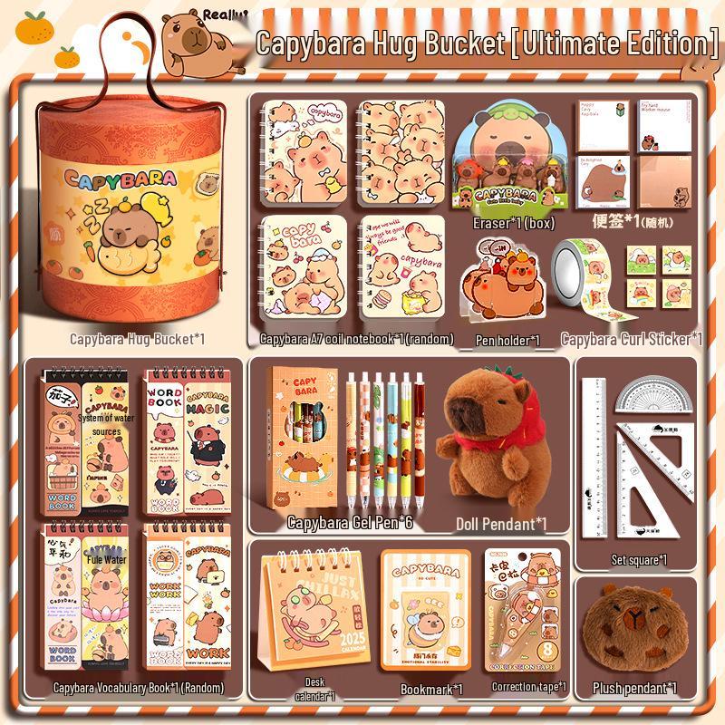 Capybara Stationery Gift Set: Student Reward & Souvenir Supplies