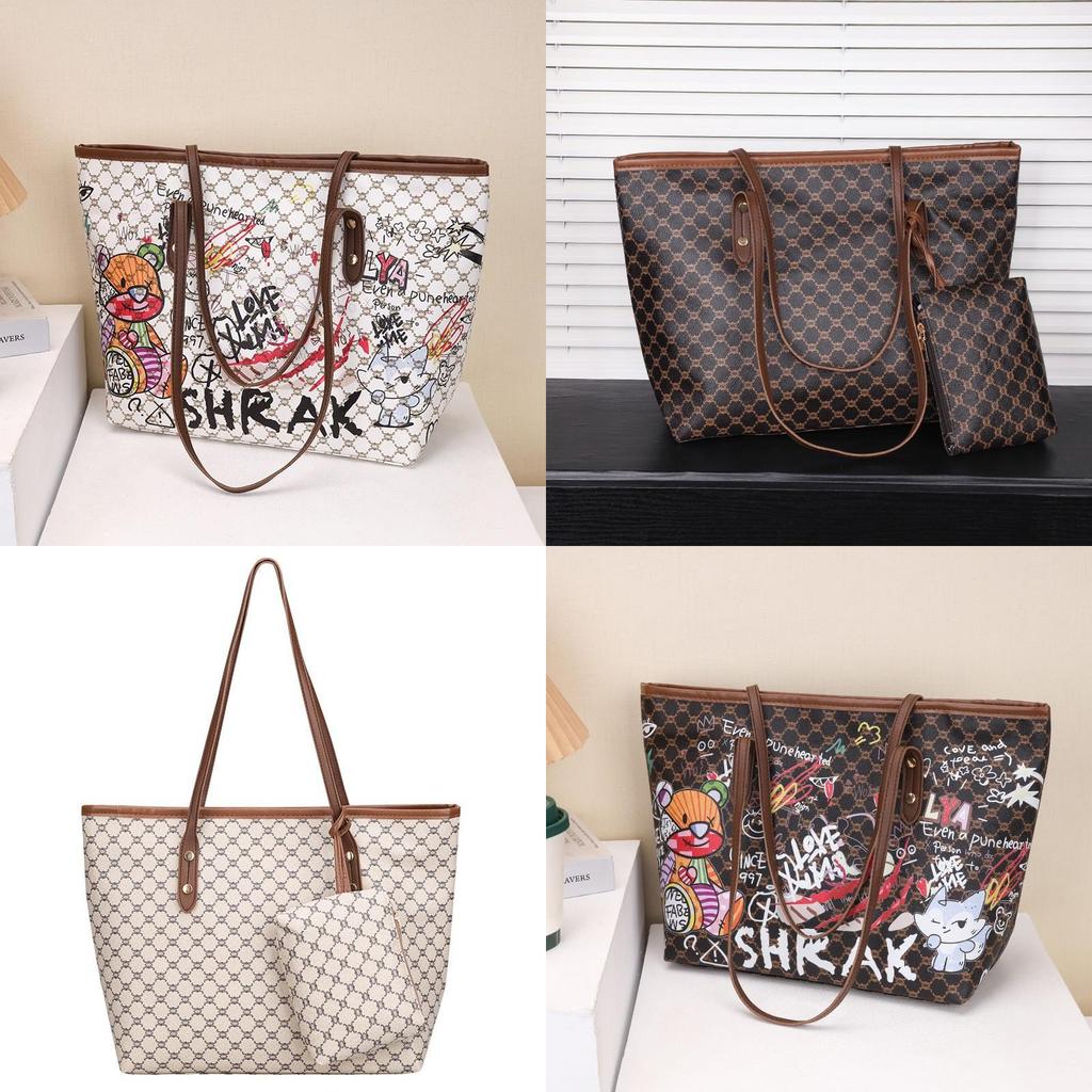 Pu-Wassereimer-Tasche für Damen mit großem Fassungsvermögen und Reißverschluss, ideal für den täglichen Gebrauch