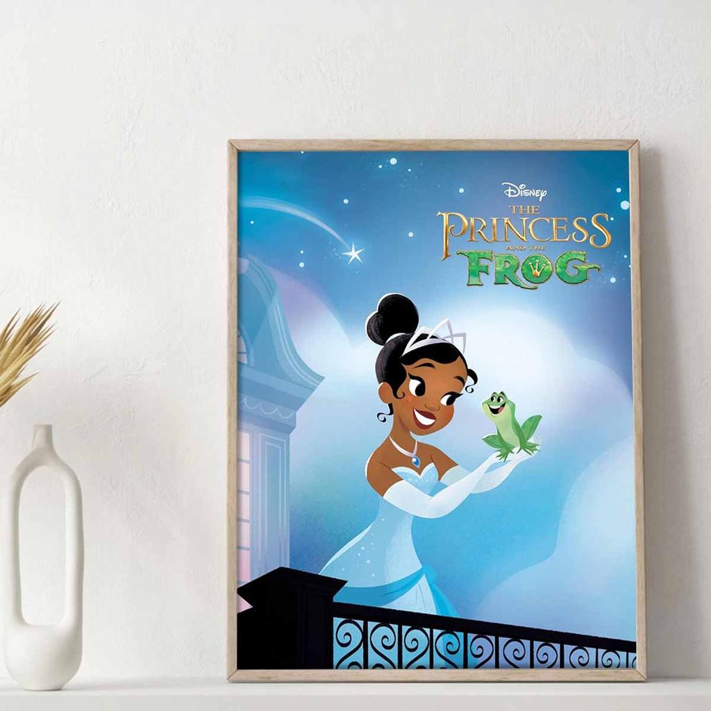 5D Diy Diamond Painting The Frog and The Princess Full Drill Rhinestones Mosaic Embroidery Handmade Products Home Decor Gift