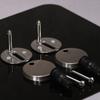 Top Fixed Toilet Lid Hinge Set Universal Toilet Cover