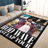 HOT Rod Wave 3D Print Rapper Star Rug Carpet for Living Room Bedroom Home Decor,kids Play Non-slip for Sofa Doormat