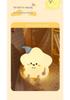 Rechargeable Remote-Control Seven-Color Star Silicone Night Light for Kids