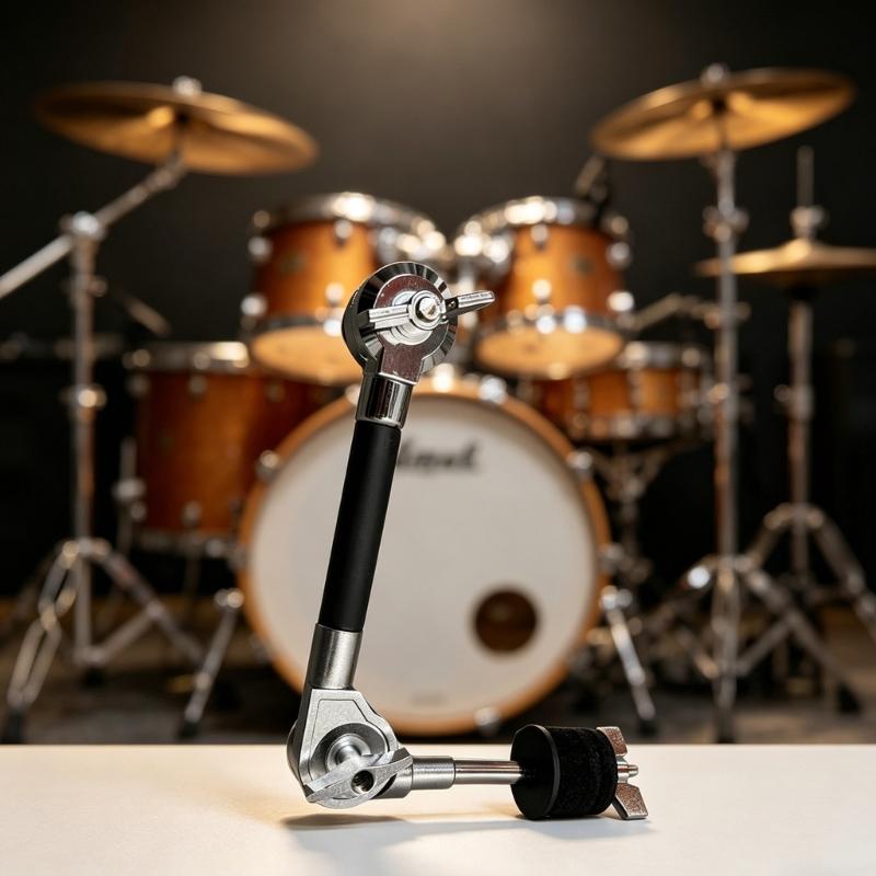 Quick Lock Cymbal Mount Adapter Adjustable Cymbal Holder Clamp For Secure Drum Set Attachment Easy to Installation