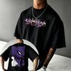 2026 Summer New Arrival Evangelion Pattern Street Style Print ShortSleeve TShirt Y2K Style Suitable for Both Unisex and Unisex