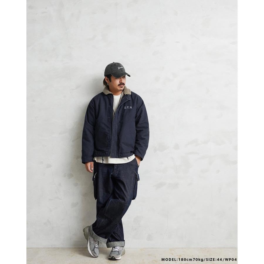 US Navy Deck Jacket USED Processing Stencil NAVY USED STENCIL [Wiper] U.S.NAVY N-1 U.S.N [WP04] (04 NAVY)