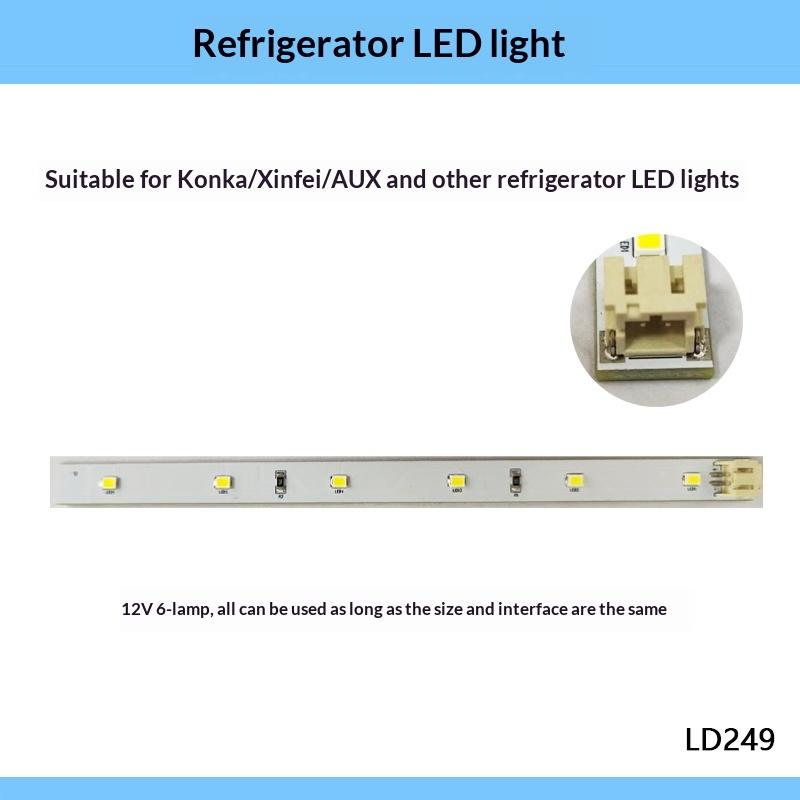 1Pcs Energy Efficient LED Light Strip Board Replacement For Konka Aux Xinfei Refrigerator Freezer Compartment Lighting Lamp