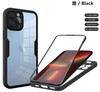 360 Degree Full Protect Liquid Silicon Case for iPhone 16 16E 15 14 13 12 11 Pro Max X XR SE Plus Shockproof Cover Screen Film