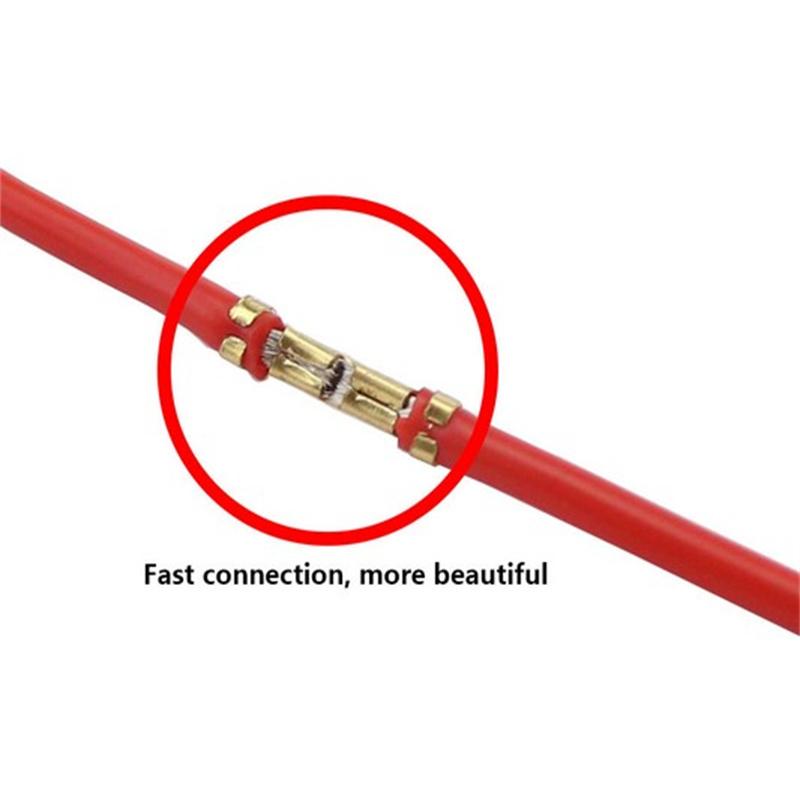 Nieizolowane żeńskie złącza widełkowe Zaciski Zaciskany przewód elektryczny