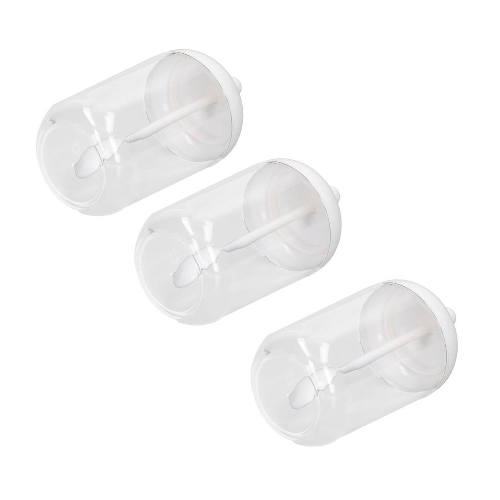 3PCS Seasoning Box with Spoon Transparent Spice Bottle Sealed Spice Container for Kitchen