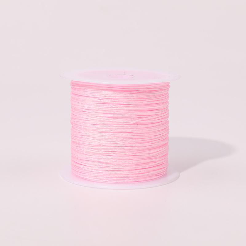 DIY Pearl Stringing Thread - 0.4mm, No. 71: Ideal for Handmade Bracelets, Necklaces, and Lanyards with Jade or Pearl.