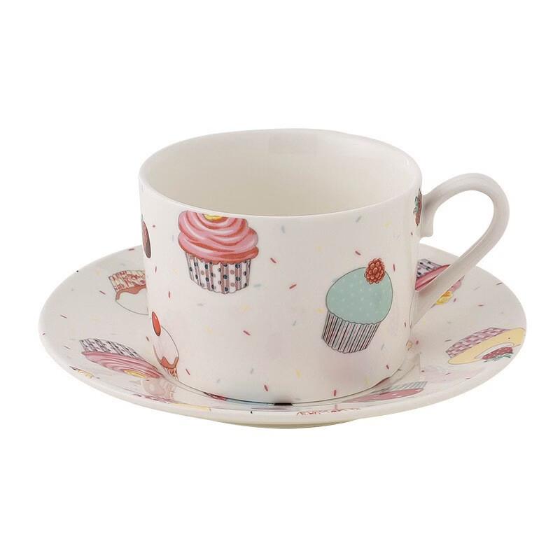 

Wutuo Ceramic Coffee Cup and Saucer Set