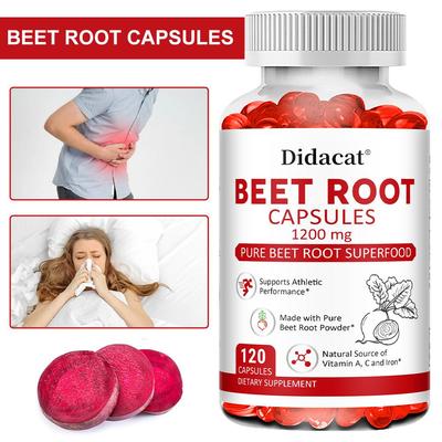 Organic Vitamins, Super Potent Beetroot Extract, 1200 Mg, 120 Capsules