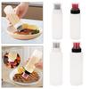 Oil Dispenser Olive Oil Bottles Container with Brush Squeeze Bottles Outdoor for Picnic BBQ Frying Baking Hot Sauces