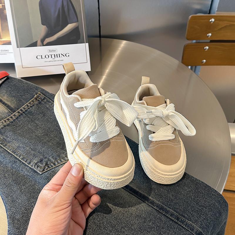 

Кроссовки для девочек, детская повседневная обувь на мягкой подошве, универсальные парусиновые туфли для мальчиков, нескользящая спортивная обувь 32 хаки