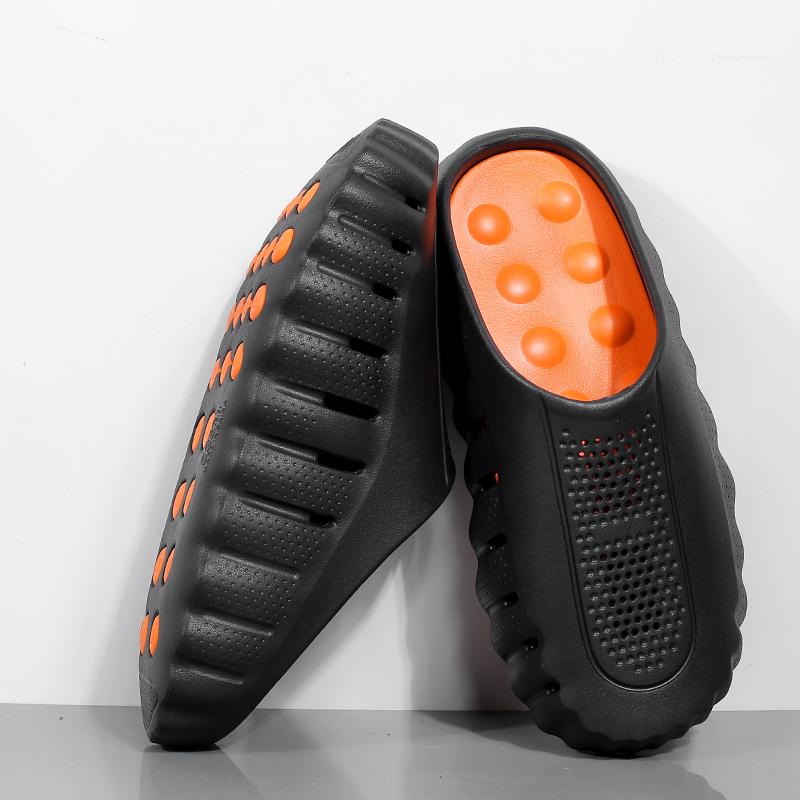 Yaz Erkek Sandalet Plaj Terlik Moda Açık Terlik Rahat Plaj Su Sporları Ayakkabı Nefes Hollow Flip Flop Ucuz Erkek Aqua Sneaker