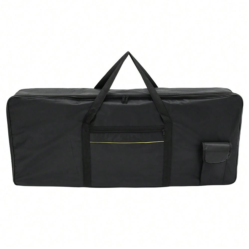 61 Key Instrument Keyboard Bag Oxford Cloth Thickened Piano Protection Bag Storage Bag Portable Waterproof Vibration-resistant Piano Case with Handle