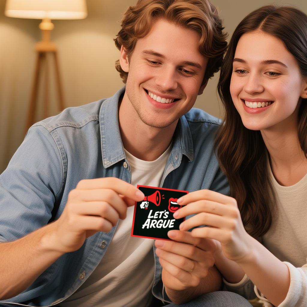 Let's Argue Games - Lasst uns debattieren, diskutieren, Konversation, Partyspiele für Erwachsene - Spielabend-Events für Familie, Paare
