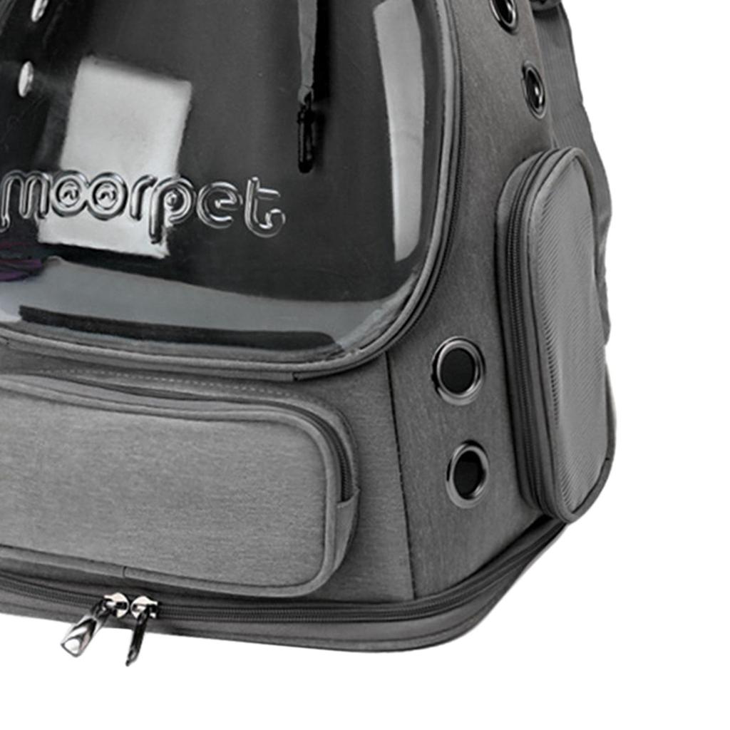 Cat Carrier Backpack Portable Transparent Pet Backpack for Outdoor Hiking Use