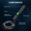 High Sensitivity Handheld Metal Detector Multifunctional Metal Detector Positioning Device  Portable LCD Alarm Scanner