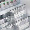 10/30PCS Aluminum Foil Bags with Label and Zip Lock Stand Up Foil Sealable Bags Heavy Duty Freezer Bags for Vegetable Fruit Meat