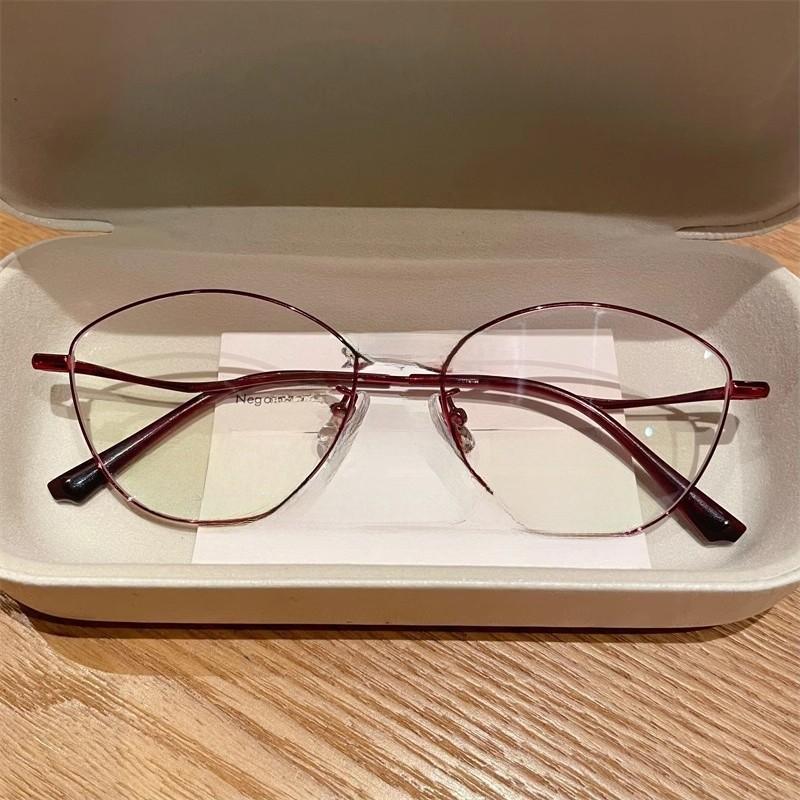 Spring Eyewear Frame With Antiradiation Glasses For Office Use