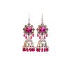 Retro Diamond-Encrusted Bells, Water Drop Ear Hooks, Light Luxury Bohemian Style Fashion Temperament Earrings