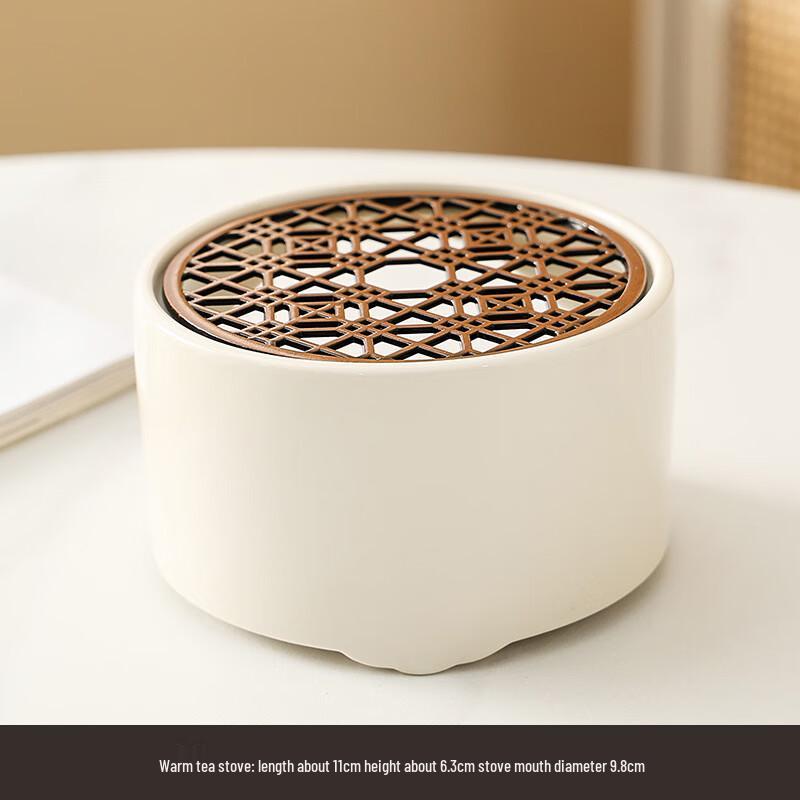 Ceramic Top-Handle Tea Boiling & Warming Pot