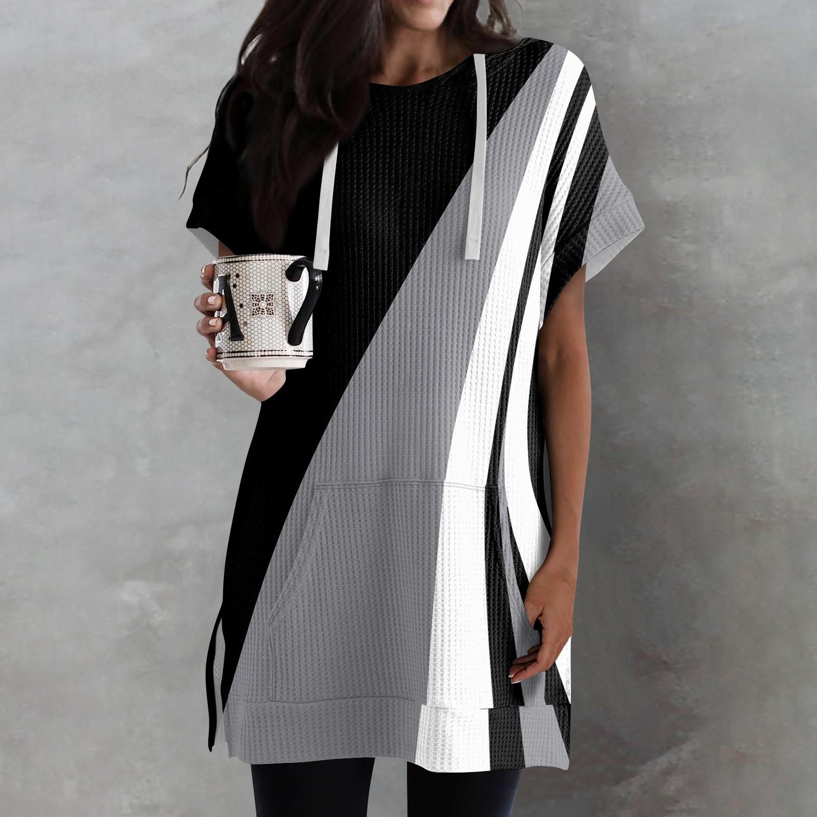 Женские свободные рубашки с принтом — фото 9