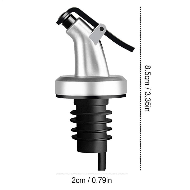 Olive Oil Dispenser Pourer Hygienic Bottle Pourers for Olive Oil with Leak Proof Nozzle Olive Oil Bottle Pourer Spout for Liquor