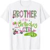 Brother Of The Birthday Girl Hole In One Golf Lover T-Shirt