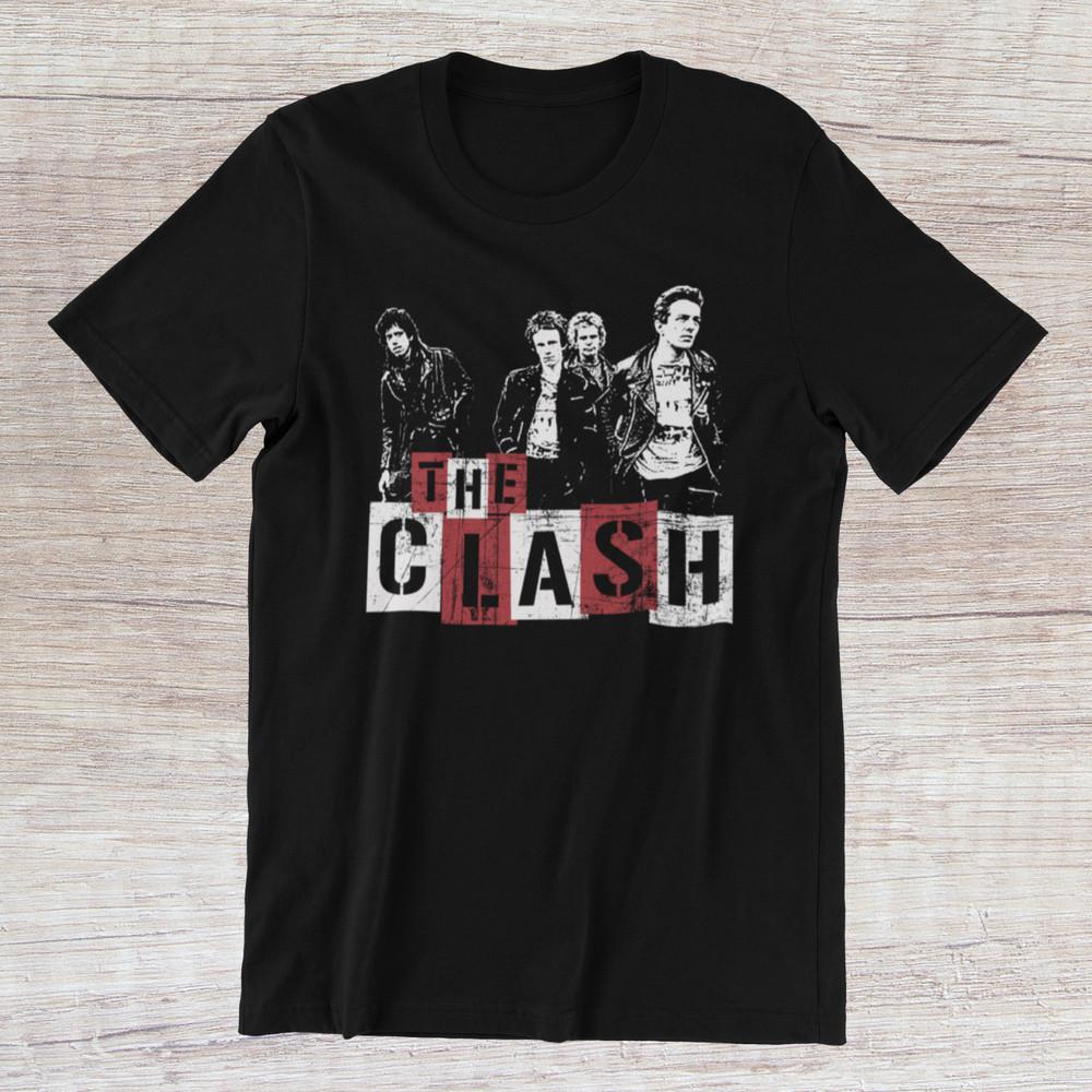THE CLASH Легенда панк-рока 70-х Хлопковая футболка унисекс XXXXL