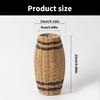 Contemporary Rattan Effect Basket Plant Holder for Wedding and Party Decors, Light Weight Flower Basket