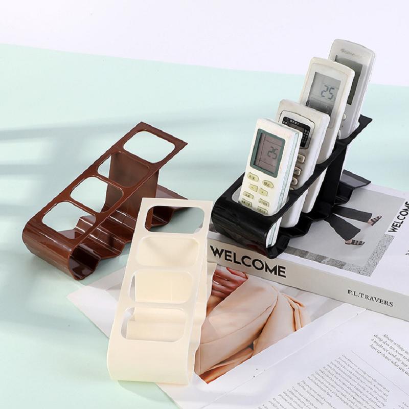 4-mřížový úložný regál Stojan na dálkové ovládání TV a klimatizace Stolní police Organizér na drobnosti Domácí kancelář Úložné držáky