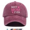 pc pcs Unisex Vintage BEST MOM EVER Trucker Hat Suitable for Outdoor Sports QuickDry Breathable with Buckle Closure Light