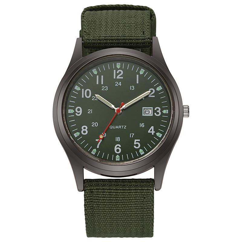 Military Watch For Men With Calendar Quartz Movement Sports Watch For Casual Wear