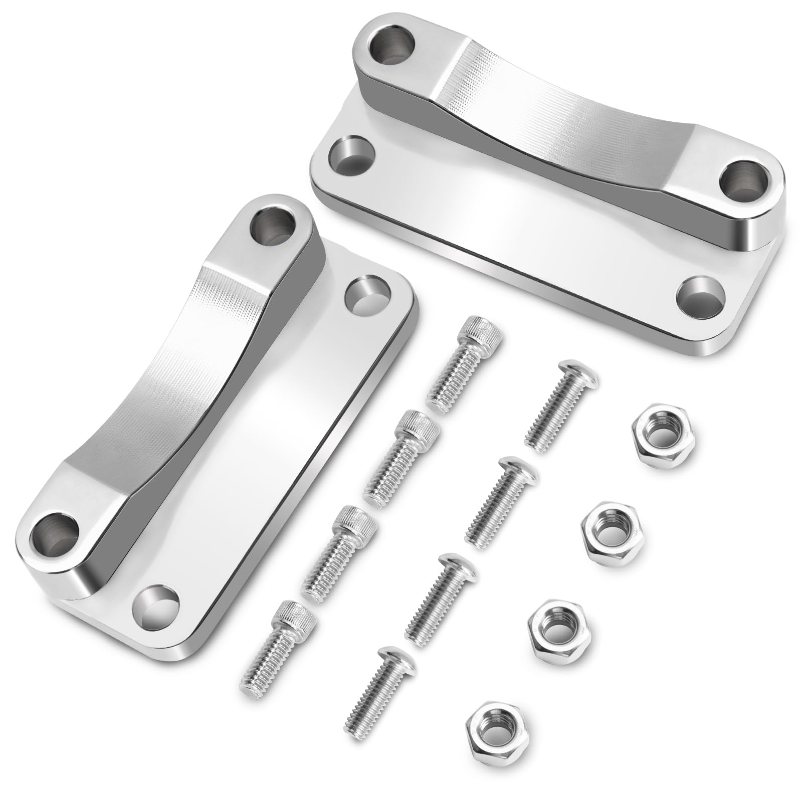 

Eumti Проставки переднего крыла 20 мм Адаптер-переходник Комплект проставок Подъемник Кронштейн крепления крыла 21