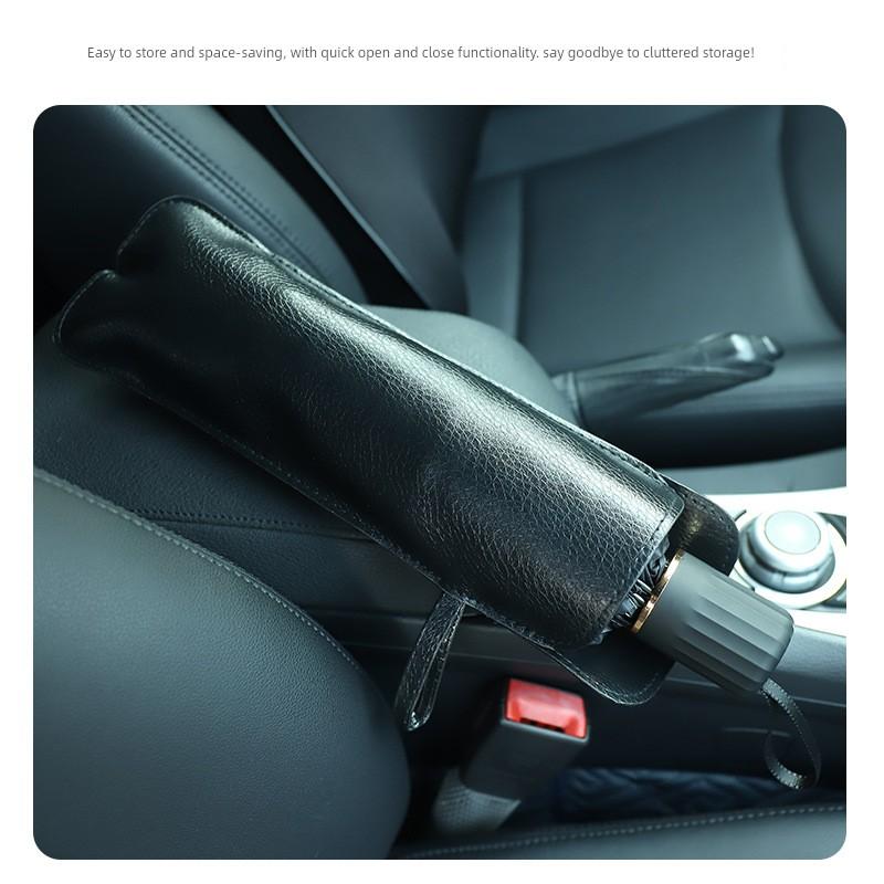 Car Umbrella, Large Folding Sunshade for the Car Interior, Front Windshield Sun Protection and Heat Insulation Umbrella-Style Glass Sunshade Curtain