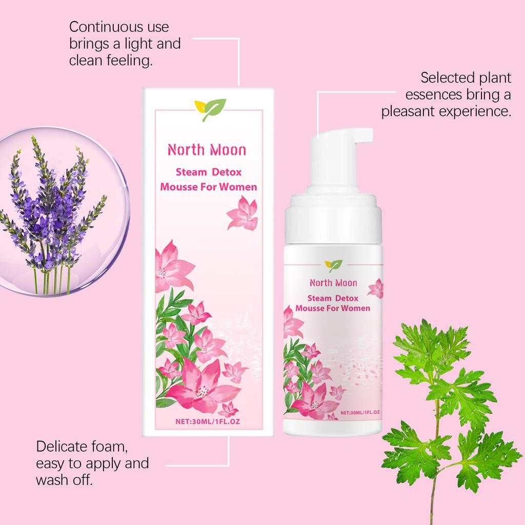 Delicate North Moon Body Cleansing Mousse For Nourishing And Hydrating Skin Comfort