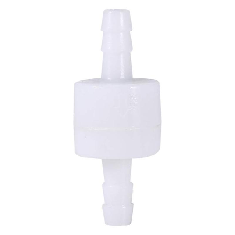 Plastic One Way Check Valve 4mm For Fuel Water Air Liquid Anti-Return