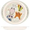 Skater Melamine Lunch Plate Bamboo Fiber Dish 350ml Dishwasher Safe Disney Zootopia M36B-A