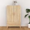 vidaXL Sideboard Sonoma Oak 70x31x115 Cm Particleboard