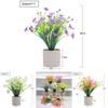 Artificial Plant Decor With Plastic Craft For Home Office And Indoor Spaces