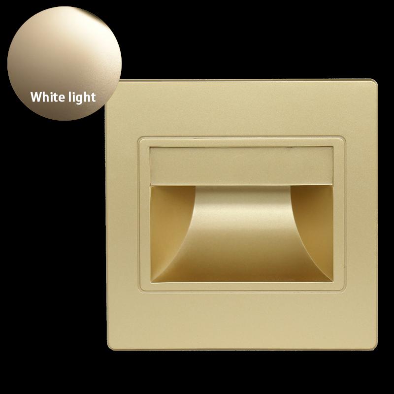 Luce per gradini con sensore di movimento umano Luce da incasso per gradini Luce notturna Luce per scale