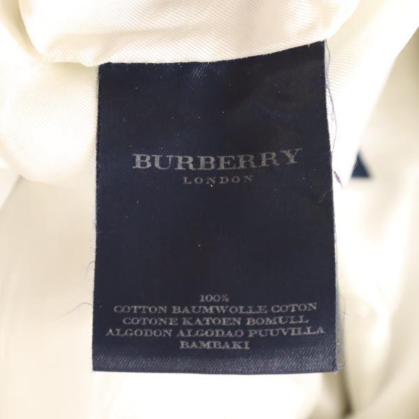 Burberry Long Coat Ivory System Women Used