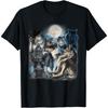 Krasses Wolf Wölfe Heulen Lustig Seltsam Spezifisch Dank Meme T-Shirt
