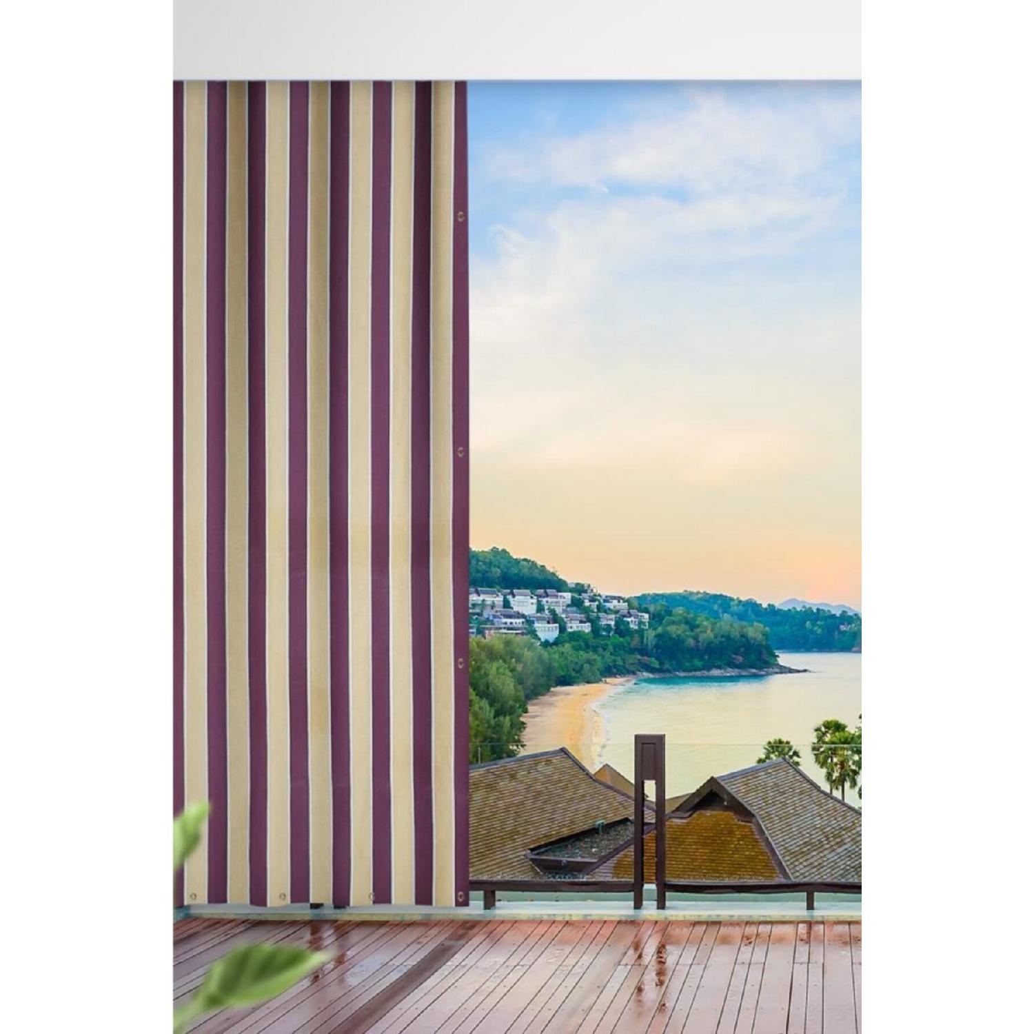 

Enxboy Buzzy Balconal Curtain Balcony Twanda Burn Cream- 100 x 180 алабама багровый