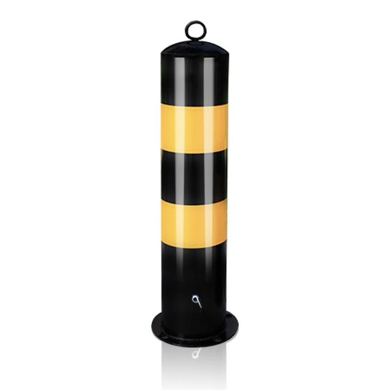 Reflective Steel Anti-Collision Parking Post with Lock