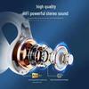Sporty Over-Ear Wireless Bluetooth Ear Clip Earbuds for Men & Women